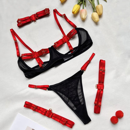 Luxury Sexy Lingerie and Pajama Set for Women