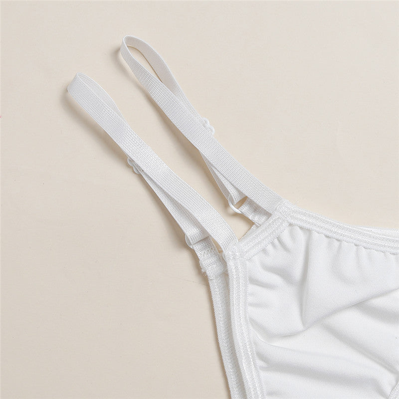 Floral Lace Hot Band Lingerie Set for Women