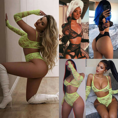 Women’s Lace Lingerie Nightdress Sexy Sleepwear