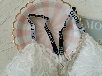 Luxury Two-piece set with wireless bra and matching panties