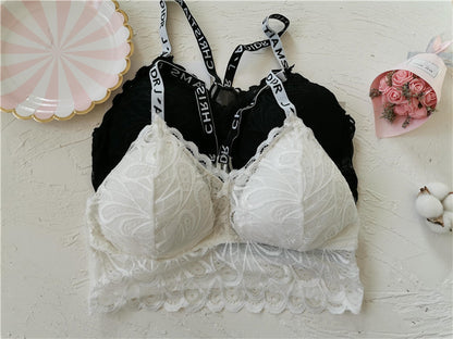 Luxury Two-piece set with wireless bra and matching panties