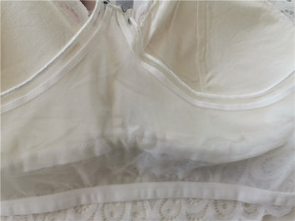 Luxury Two-piece set with wireless bra and matching panties