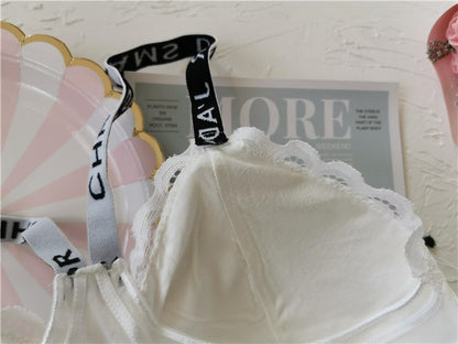 Luxury Two-piece set with wireless bra and matching panties