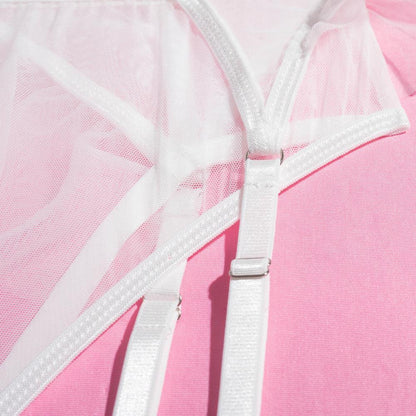 Four-Piece Bra and Garter Underwear Lingerie Set