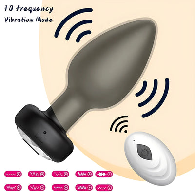 Remote Control Anal Vibrator Plug