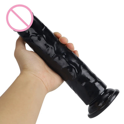 8-Sized Realistic Jelly Dildo