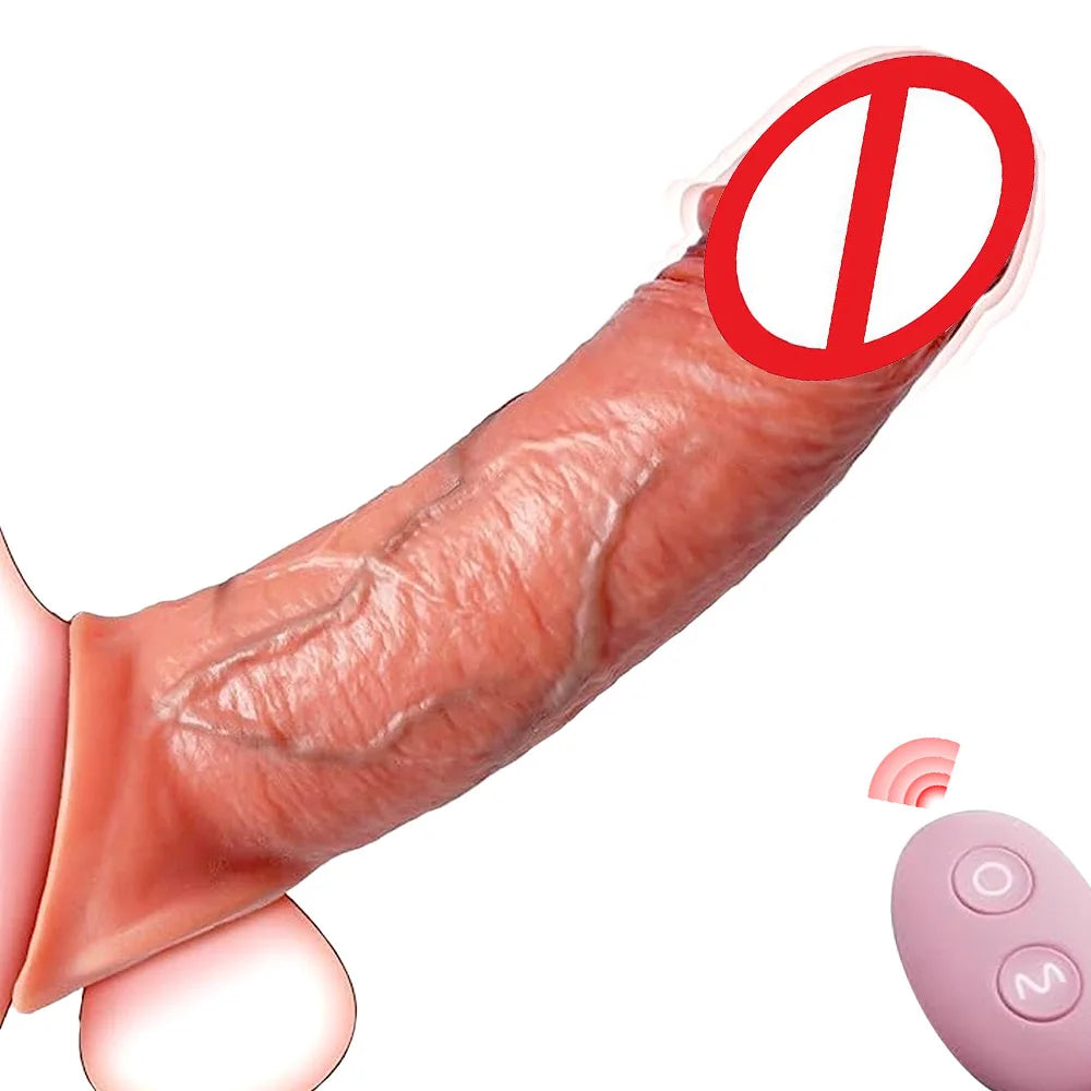 Remote Control Penis Holster Vibrator