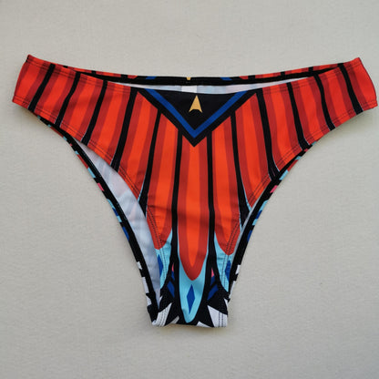 High Waist Split Bikini Swimwear Set for Women