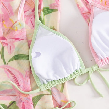 European American Style Bikini Swimsuit for Women